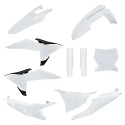 Комплект пластмаси POLISPORT Full Plastic Kit KTM SX/SX-F/XC/XC-F (2025-26) WHITE