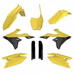 Комплект пластмаси POLISPORT Full Plastic Kit Suzuki RMZ 250 (2019-26) RMZ 450 (2018-26)