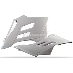 Пластмасови капаци за радиатор Polisport GAS GAS EC / EC-E - 2005-06 White