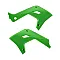 Пластмасов капак за радиатор Polisport kawasaki KX 03-08 RESTYLE 24 GREEN