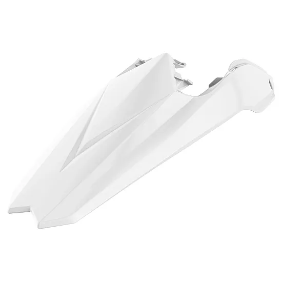 Заден калник със страничен панел Polisport BETA RR250/300 2ST 350/400/450 4ST - 2018-19 White