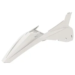 Заден калник със страничен панел Polisport BETA RR250/300 2ST 350/400/450 4ST - 2020-21 White