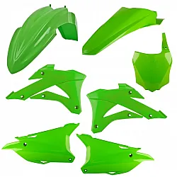 Комплект пластмаси POLISPORT Standard Plastic Kit Kawasaki KX 85/100/112 (2022-24) OEM