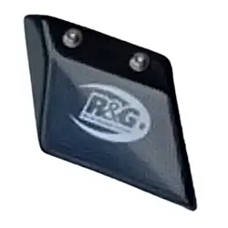 Протектор за верига R&G RACING Toe Chain Guard (Shark Tooth) Black ABS Aprilia