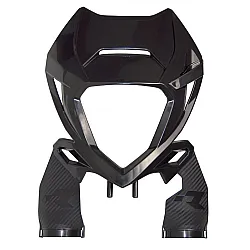 Маска за фар RACETECH Enduro Headlight - Beta RR 20-23 (Black)
