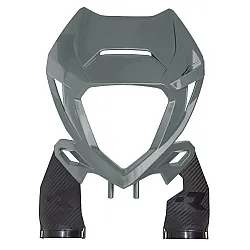 Маска за фар RACETECH Enduro Headlight - Beta RR 20-23 (Grey)