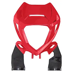 Маска за фар RACETECH Enduro Headlight - Beta RR 20-23 (Red)