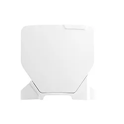 Табела за номер RACETECH Front Number Plate HUSQ TC 50 24-25 (White)