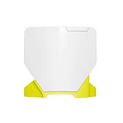 Табела за номер RACETECH Front Number Plate HUSQ TC 65 24-25 (White/Yellow)