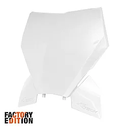 Табела за номер RACETECH Front Number Plate KTM 23-25 (White)