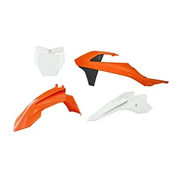 Комплект пластмаси RACETECH Plastic Kit 4 pcs KTM SX 50 16-23 (Orange/Black)