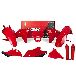 Комплект пластмаси RACETECH Plastic Kit 7 pcs GASGAS 21-23 (Red/Black)