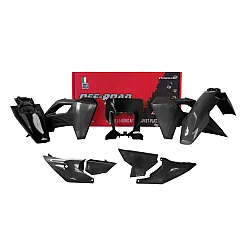 Комплект пластмаси RACETECH Plastic Kit 7 pcs Husqvarna 2024 (Black)