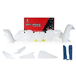 Комплект пластмаси RACETECH Plastic Kit - HUSQ FC 450 18-22 / FX 350/450 19-22 / TC 125/250 19-22 OEM Color (19-22)