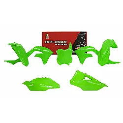 Комплект пластмаси RACETECH Kawasaki KX450F Neon Green