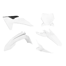 Комплект пластмаси RACETECH Plastic Kit KTM SX 65 24-25 (White/Black)