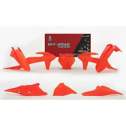 Комплект пластмаси RACETECH Plastic Kit Neon Orange KTM SX/SX-F 19-23