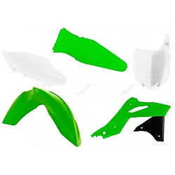 Комплект пластмаси RACETECH Plastic Kit OEM Color (2016) Green/White Kawasaki KX250F 13-16
