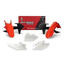 Комплект пластмаси RACETECH Plastic Kit OEM Color (2018) Red/Black/White KTM 17-19