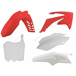 Комплект пластмаси RACETECH Plastic Kit OEM Color Red/White Honda CRF250R 11-13 / 450R 11-12