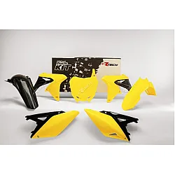 Комплект пластмаси RACETECH Plastic Kit OEM Colour (14-16) Yellow/Black Suzuki RM-Z250 10-18