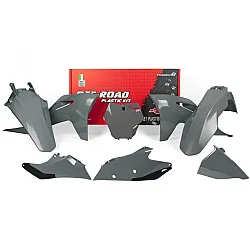 Комплект пластмаси RACETECH Plastic Kit - Quantum Grey Gas Gas 21-24