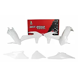 Комплект пластмаси RACETECH Plastic Kit White KTM EXC 20-23