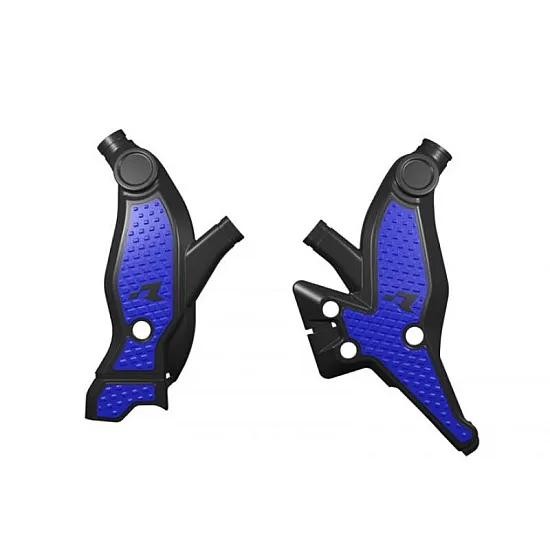 Протектор за рама RACETECH T7 Revolution Yamaha Black/Blue