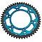 Заден венец / 50 зъба / 520 стъпка / BLUENATURAL / алуминийстомана MOOSE RACING 1210-822-50-12X