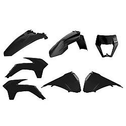 Рестайлинг пластмасов Ендуро комплект POLISPORT за KTM EXC/ EXC-F/XC-W/ XCF-W-2014-16 BLACK