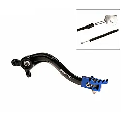 Заден лост за спирачка RFX Pro FT Rear Brake Lever (Black/Blue) Sherco SE/SE-F