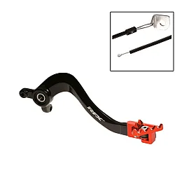 Заден лост за спирачка RFX Pro FT Rear Brake Lever (Black/Orange) - KTM SX85 03-17