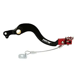 Заден лост за спирачка RFX Pro FT Rear Brake Lever (Black/Red) - Honda CRF450L 19-21