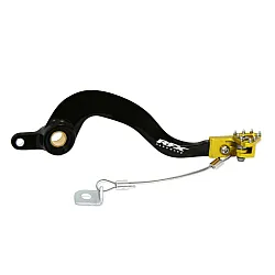 Лост за спирачка RFX Pro FT Rear Brake Lever (Black/Yellow) - Suzuki RMZ250 07-12