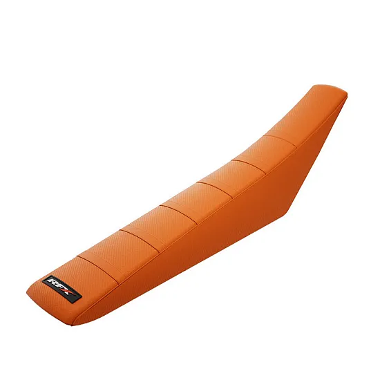 Калъф за седалка RFX Pro Ribbed Seat Cover - Orange KTM SX 85 Big wheel 19/16 18-25
