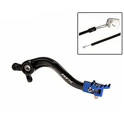 Заден лост за спирачка RFX Pro ST Rear Brake Lever (Black/Blue) - Husqvarna TC65