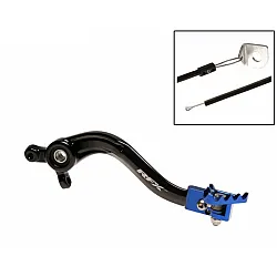 Заден лост за спирачка RFX Pro ST Rear Brake Lever (Black/Blue) - Husqvarna TC85