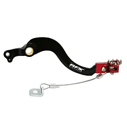 Заден лост за спирачка RFX Pro ST Rear Brake Lever (Black/Red) - Honda CRFX250