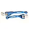 Комплект лостове RFX Race Forged Flexible Lever Set (Blue) KXF250/450 04-12 / YZ125/250 01-07 YZF250 01-06 YZF426/450 01-07