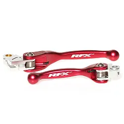 Комплект лостове RFX Race Forged Flexible Lever Set (Red) CR 125R/250R CRF 250 X /450 X