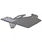 Горен страничен панел Polisport  Husqvarna TC125; FC250 / 350/  450 - 2019-21 Nardo Grey