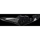 Xtrem предпазна плоча - черна - Beta AXP RACING AX1550