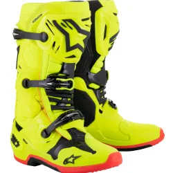 Alpinestars Tech 10 - Жълто / Черно / Червено